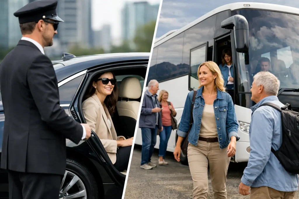 Chauffeur Travel Versus Coach Tours